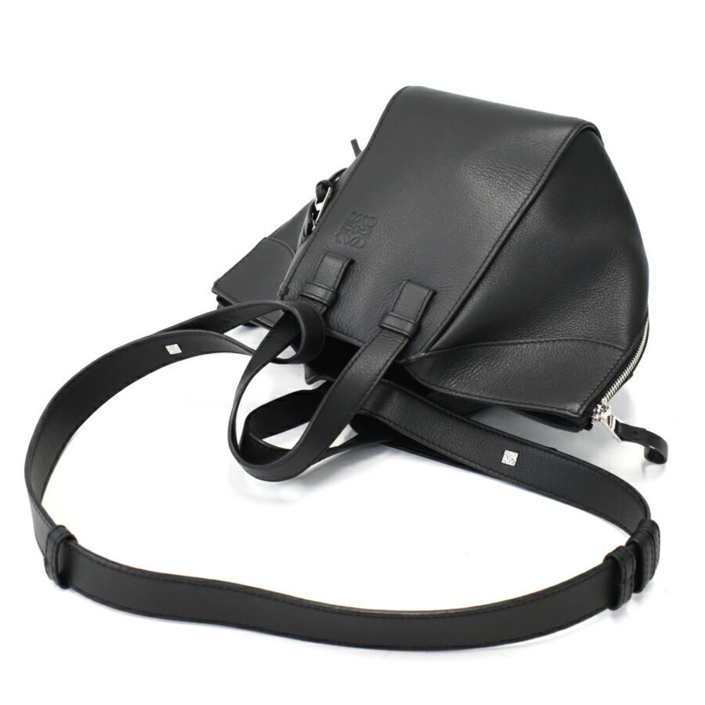 Loewe Hammock Bag Anagram Leather Black - Picture 7 of 8